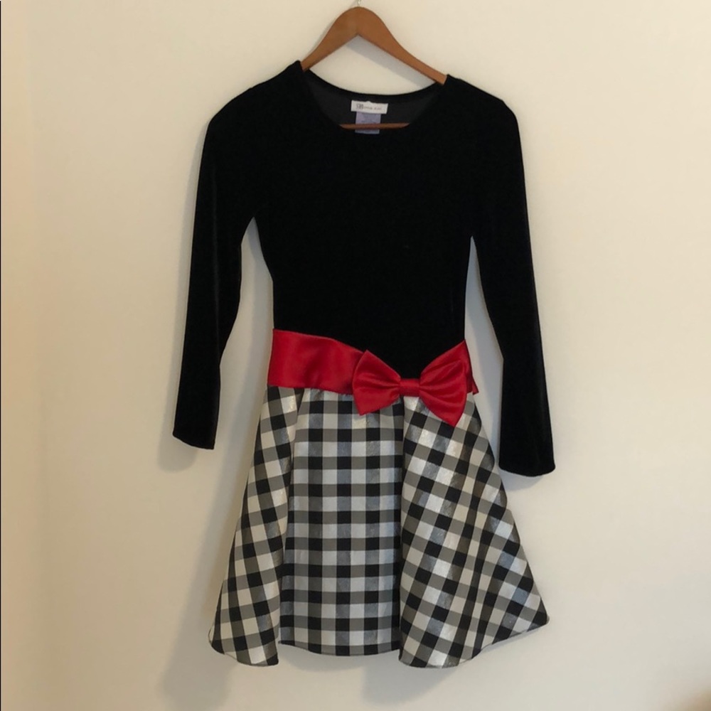 Bonnie JEAN Christmas Holiday dress size 10